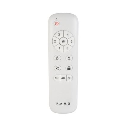 FARO 33725 - LED Takfläkt HYDRA LED/20W/230V + Fjärrkontroll