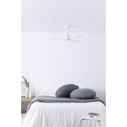 FARO 33760WT - Takfläkt AMELIA L vit diameter 132 cm Wi-Fi Tuya + fjärrkontroll