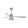 FARO 33762WT-24 - LED Dimbar takfläkt AMELIA L CONE LED/20W/230V 2700/3500/5000K grå diameter 132 cm Wi-Fi Tuya + fjärrkontroll