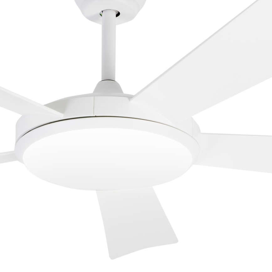 FARO 33803 - LED Takfläkt SAONA LED/24W/230V vit