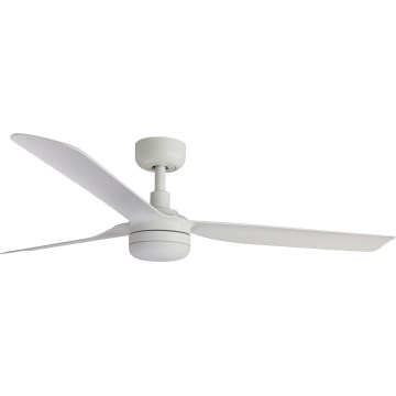FARO 33814WT-20 - LED Dimbar takfläkt PUNT M LED/18W/230V 3000/4200/6500K vit diameter 132 cm Wi-Fi Tuya + fjärrkontroll