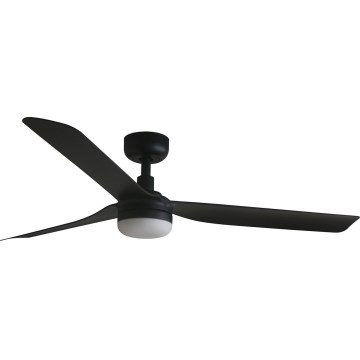 FARO 33815WT-21 - LED Dimbar takfläkt PUNT M LED/18W/230V 3000/4200/6500K svart diameter 132 cm Wi-Fi Tuya + fjärrkontroll