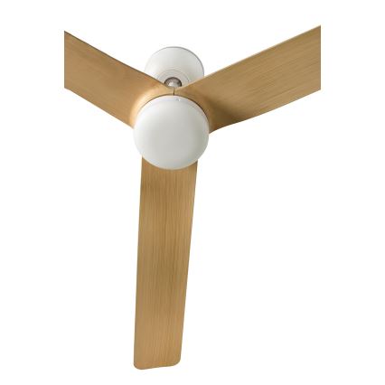 FARO 33816-20 - LED takfläkt PUNT LED/18W/230V Wi-Fi beige/vit + fjärrkontroll