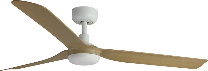 FARO 33816WT - Takfläkt PUNT M brun/vit diameter 132 cm Wi-Fi Tuya + fjärrkontroll
