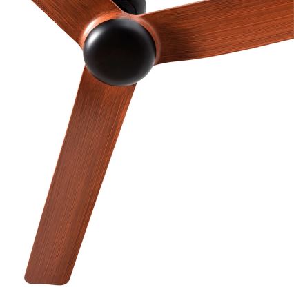 FARO 33817 - Takfläkt PUNT brun/svart + fjärrkontroll