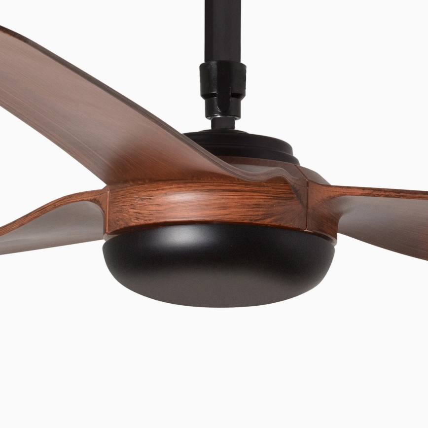 FARO 33817 - Takfläkt PUNT brun/svart + fjärrkontroll
