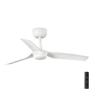 FARO 33820 - Takfläkt MINI PUNT S vit diameter 90 cm + fjärrkontroll