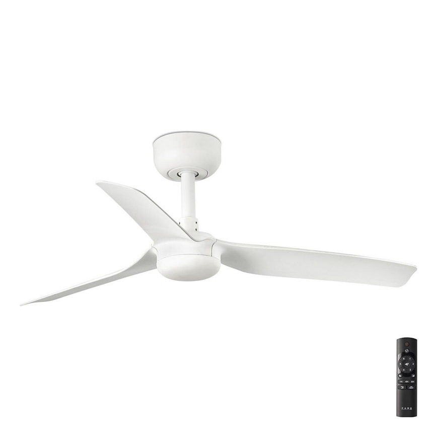 FARO 33820 - Takfläkt MINI PUNT S vit diameter 90 cm + fjärrkontroll