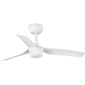 FARO 33820WT-1TW - LED Dimbar takfläkt MINI PUNT S LED/10W/230V 2700/4000/6000K vit diameter 90 cm Wi-Fi Tuya + fjärrkontroll