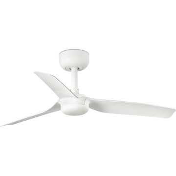 FARO 33820WT - Takfläkt MINI PUNT S vit diameter 90 cm Wi-Fi Tuya + fjärrkontroll