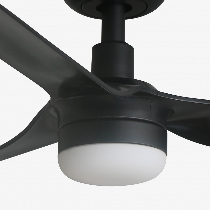 FARO 33822WT-1TW - LED Dimbar takfläkt MINI PUNT S LED/10W/230V 2700/4000/6000K svart diameter 90 cm Wi-Fi Tuya + fjärrkontroll