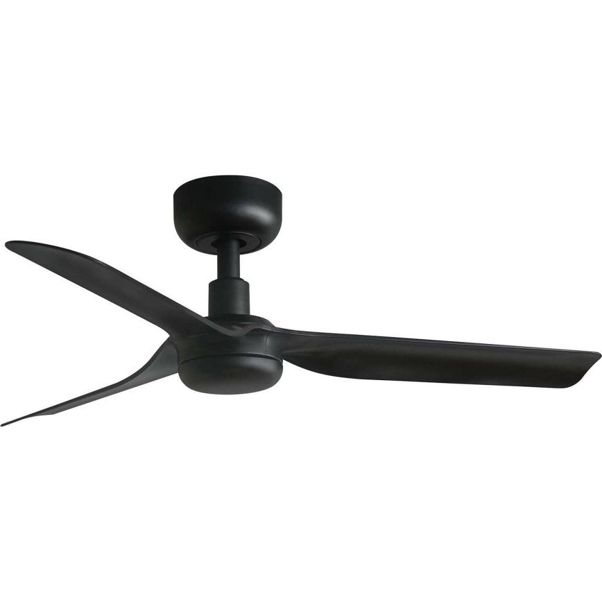 FARO 33822WT - Takfläkt MINI PUNT S svart diameter 90 cm Wi-Fi Tuya + fjärrkontroll