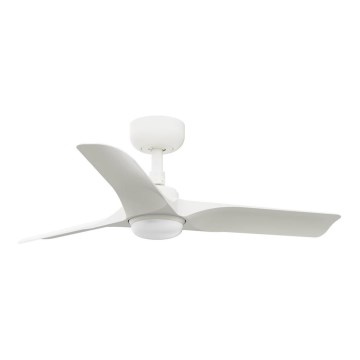 FARO 33824WT-1TW - LED Dimbar takfläkt HEY S LED/10W/230V 2700/4000/6000K vit diameter 90 cm Wi-Fi Tuya + fjärrkontroll