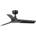 FARO 33825WT - Takfläkt HEY S svart diameter 90 cm Wi-Fi Tuya + fjärrkontroll