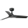FARO 33825WT - Takfläkt HEY S svart diameter 90 cm Wi-Fi Tuya + fjärrkontroll