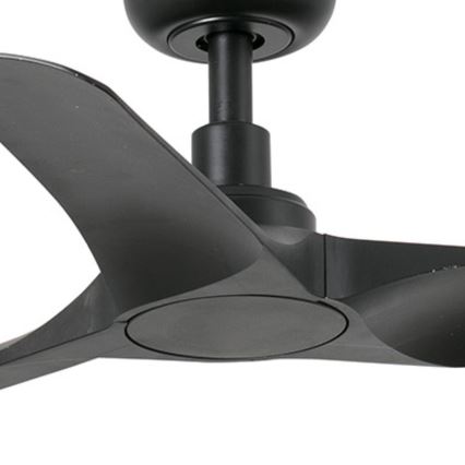 FARO 33825WT - Takfläkt HEY S svart diameter 90 cm Wi-Fi Tuya + fjärrkontroll