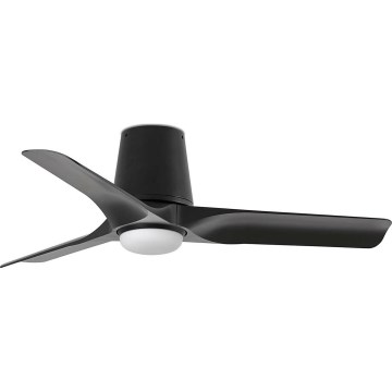 FARO 33827-1TW - LED Dimbar takfläkt HEY TUB S LED/10W/230V 2700/4000/6000K svart diameter 90 cm + fjärrkontroll