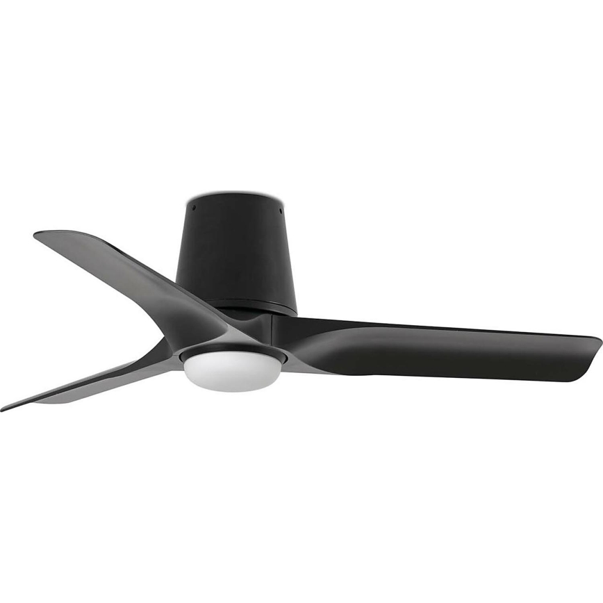 FARO 33827-1TW - LED Dimbar takfläkt HEY TUB S LED/10W/230V 2700/4000/6000K svart diameter 90 cm + fjärrkontroll