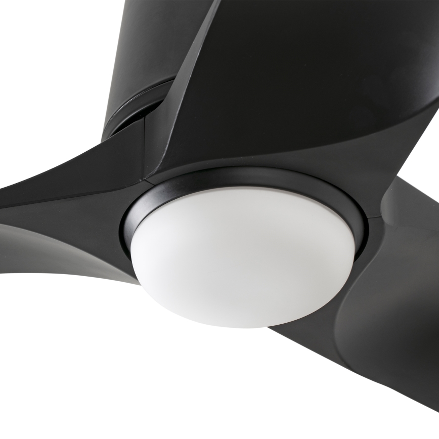 FARO 33827-1TW - LED Dimbar takfläkt HEY TUB S LED/10W/230V 2700/4000/6000K svart diameter 90 cm + fjärrkontroll
