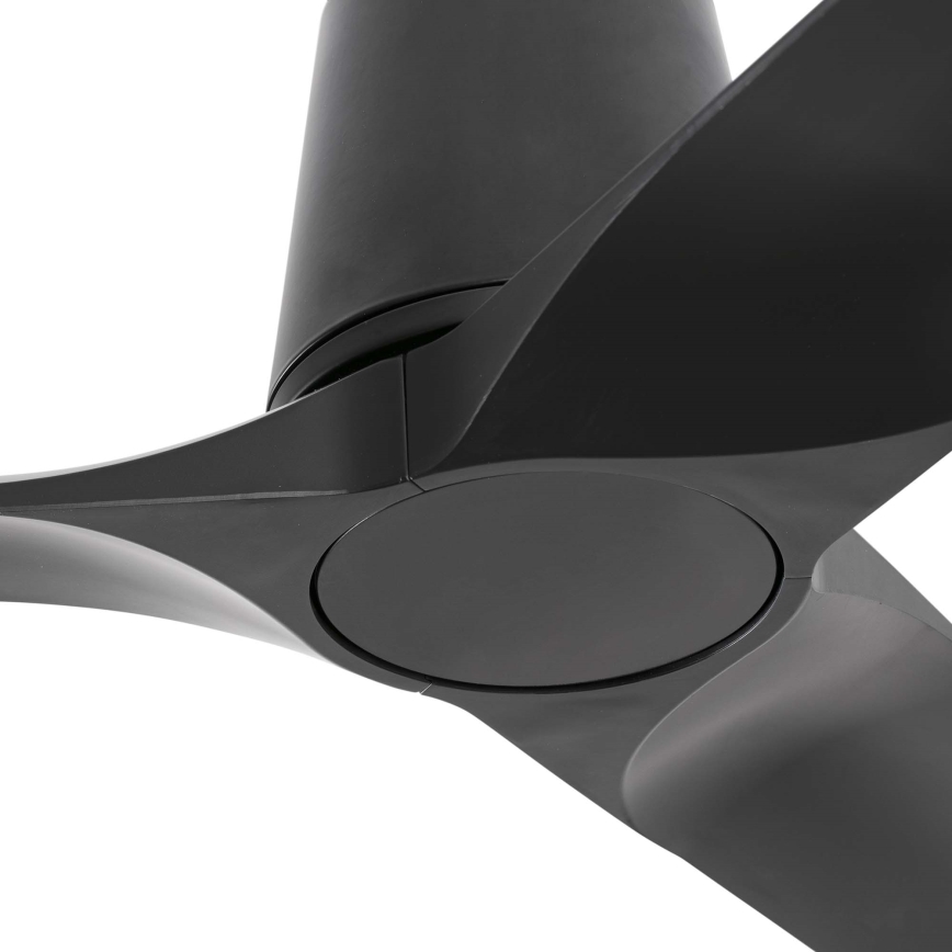 FARO 33827 - Takfläkt HEY TUB S svart diameter 90 cm + fjärrkontroll
