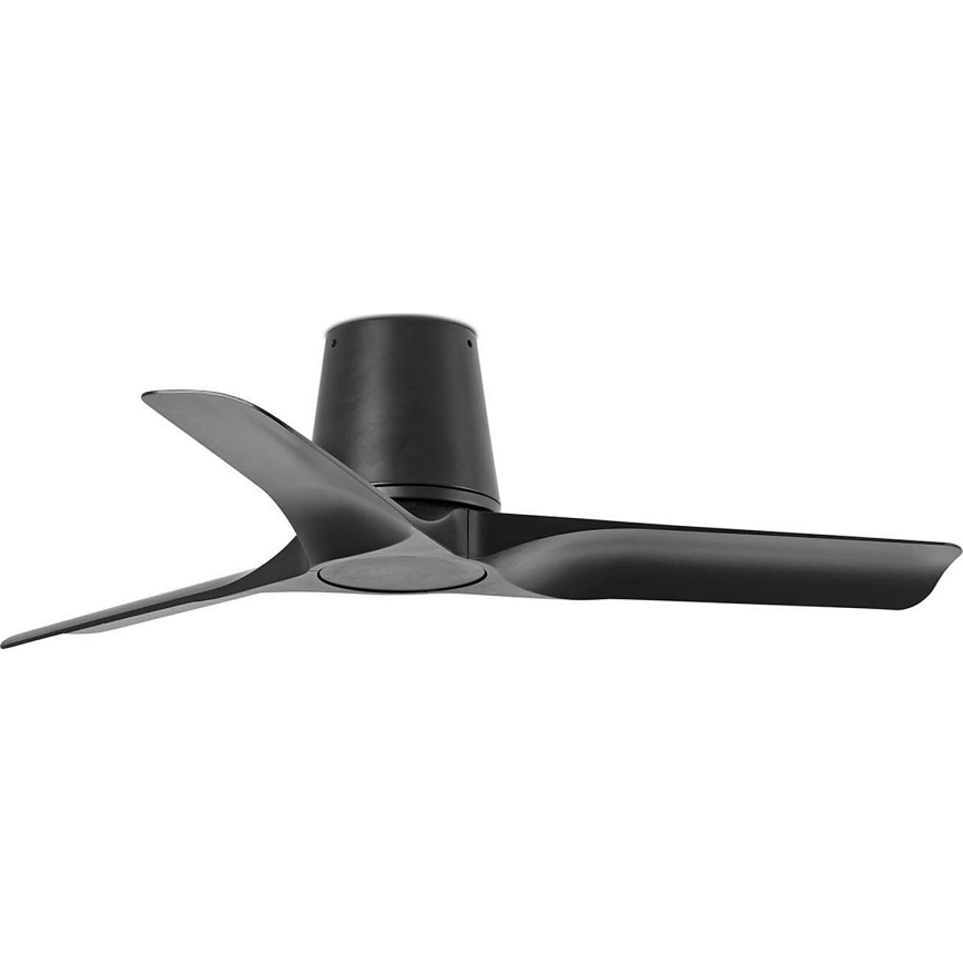 FARO 33827WT - Takfläkt HEY TUB S svart diameter 90 cm Wi-Fi Tuya + fjärrkontroll
