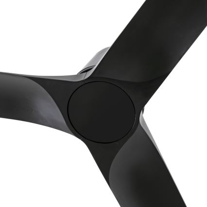 FARO 33827WT - Takfläkt HEY TUB S svart diameter 90 cm Wi-Fi Tuya + fjärrkontroll