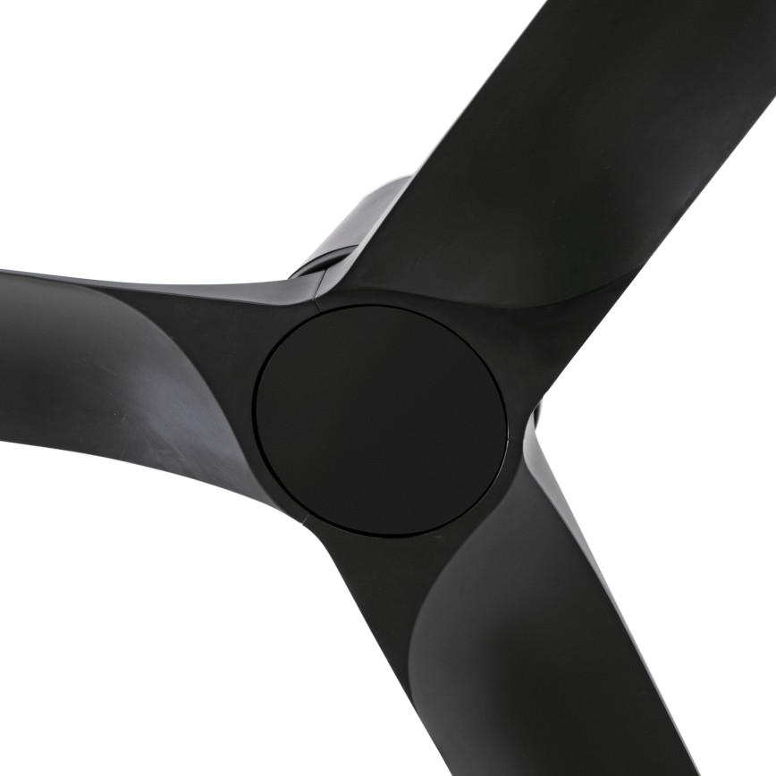 FARO 33827WT - Takfläkt HEY TUB S svart diameter 90 cm Wi-Fi Tuya + fjärrkontroll