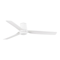 FARO 33828 - Takfläkt PUNT TUB M vit diameter 130 cm + fjärrkontroll