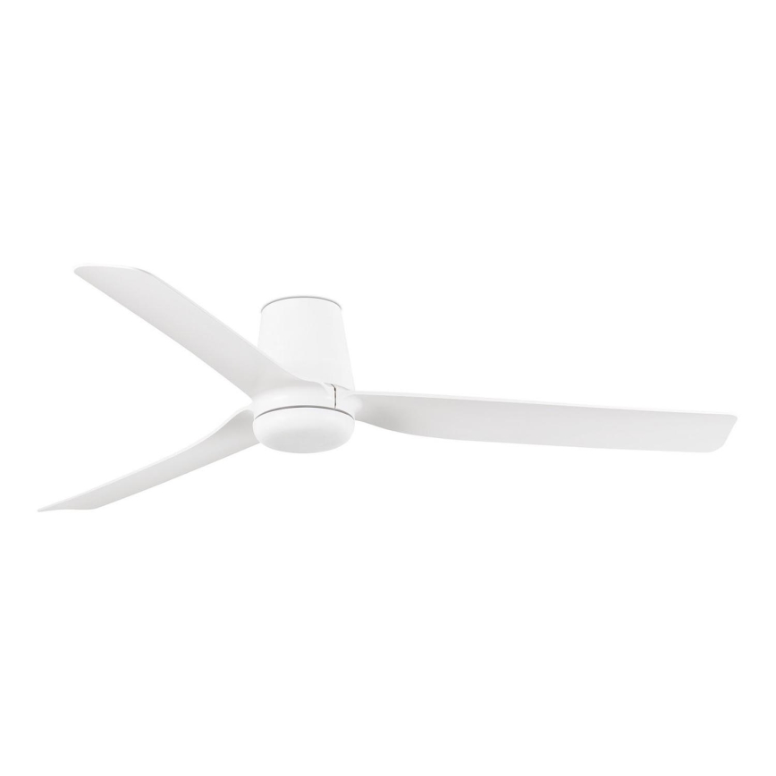 FARO 33828 - Takfläkt PUNT TUB M vit diameter 130 cm + fjärrkontroll