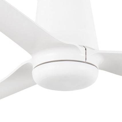 FARO 33828 - Takfläkt PUNT TUB M vit diameter 130 cm + fjärrkontroll