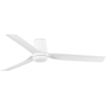 FARO 33828WT - Takfläkt PUNT TUB M vit diameter 132 cm Wi-Fi Tuya + fjärrkontroll