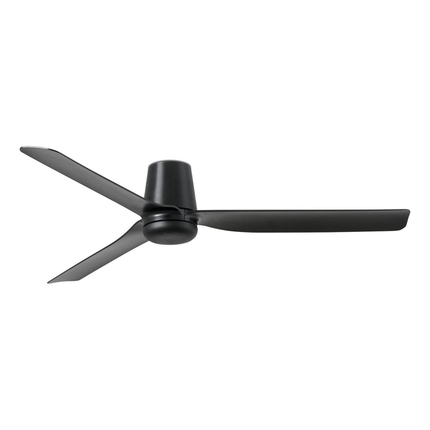 FARO 33830 - Takfläkt PUNT TUB M svart diameter 130 cm + fjärrkontroll