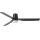 FARO 33830WT-1TW - LED Dimbar takfläkt PUNT TUB M LED/18W/230V 3000/4200/6500K svart diameter 132 cm Wi-Fi Tuya + fjärrkontroll