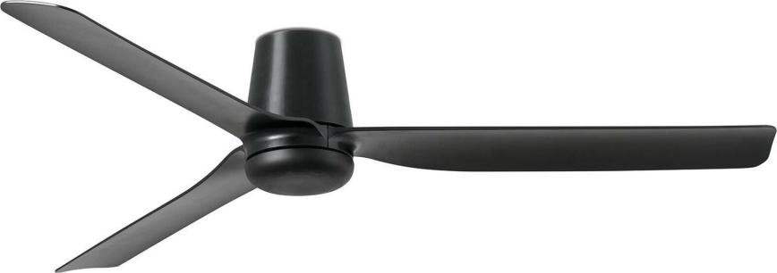 FARO 33830WT - Takfläkt PUNT TUB M svart diameter 132 cm Wi-Fi Tuya + fjärrkontroll