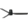 FARO 33830WT - Takfläkt PUNT TUB M svart diameter 132 cm Wi-Fi Tuya + fjärrkontroll