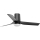 FARO 33834-1TW - LED Dimbar takfläkt MINI PUNT TUB S LED/10W/230V 2700/4000/6000K diameter 90 cm svart + fjärrkontroll