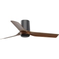 FARO 33835 - Takfläkt MINI PUNT TUB S brun/svart diameter 90 cm + fjärrkontroll