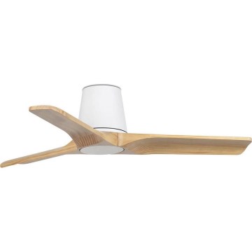 FARO 33836WT - Takfläkt HEYWOOD TUB S tall/vit diameter 90 cm Wi-Fi Tuya + fjärrkontroll