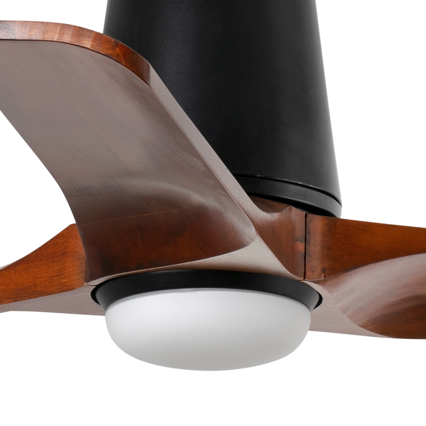 FARO 33837-1TW - LED Dimbar takfläkt HEYWOOD TUB S LED/10W/230V 2700/4000/6000K tall/svart diameter 90 cm + fjärrkontroll