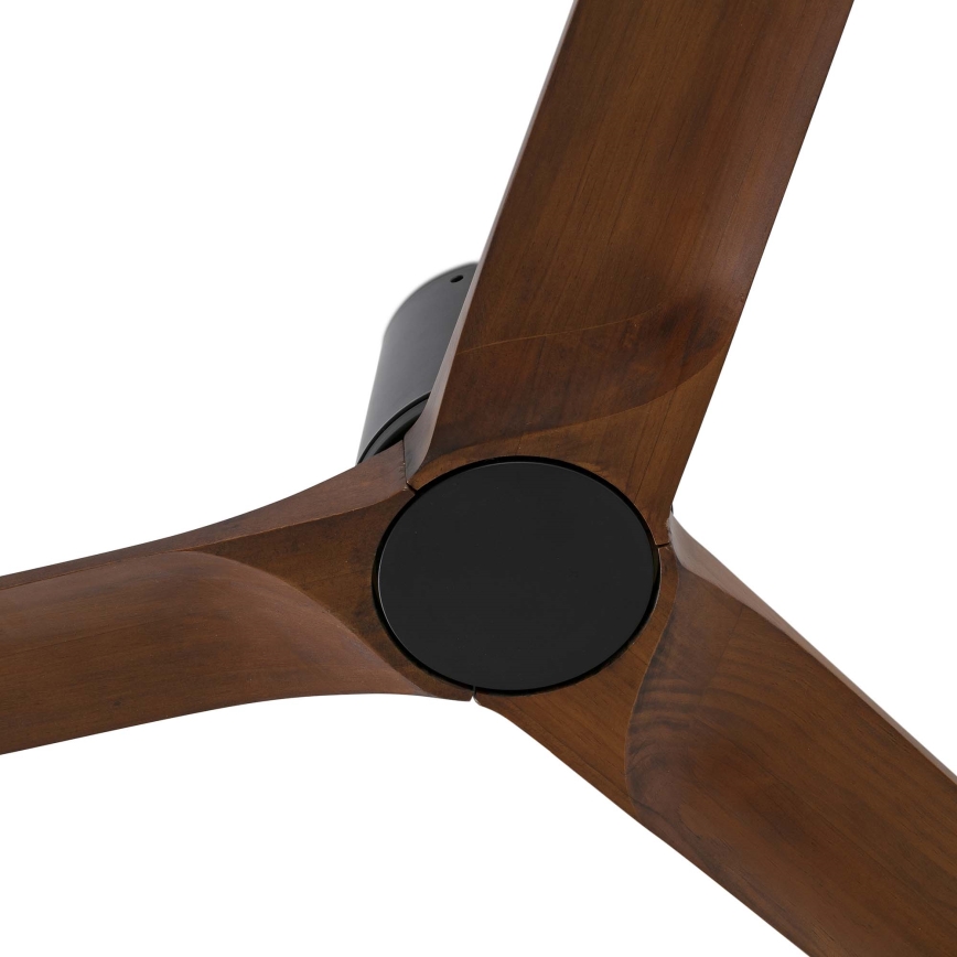 FARO 33839WT - Takfläkt HEYWOOD TUB L tall/svart diameter 132 cm Wi-Fi Tuya + fjärrkontroll