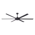 FARO 34203 - Takfläkt ROTTERDAM XL svart diameter 200 cm + fjärrkontroll