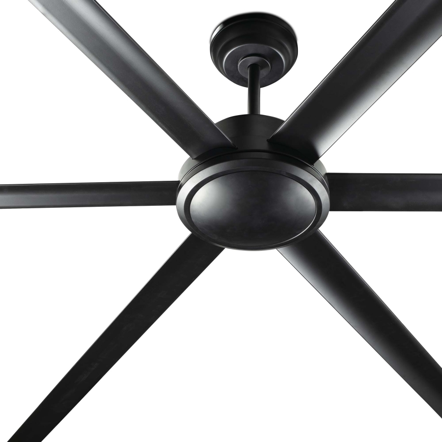 FARO 34203 - Takfläkt ROTTERDAM XL svart diameter 200 cm + fjärrkontroll