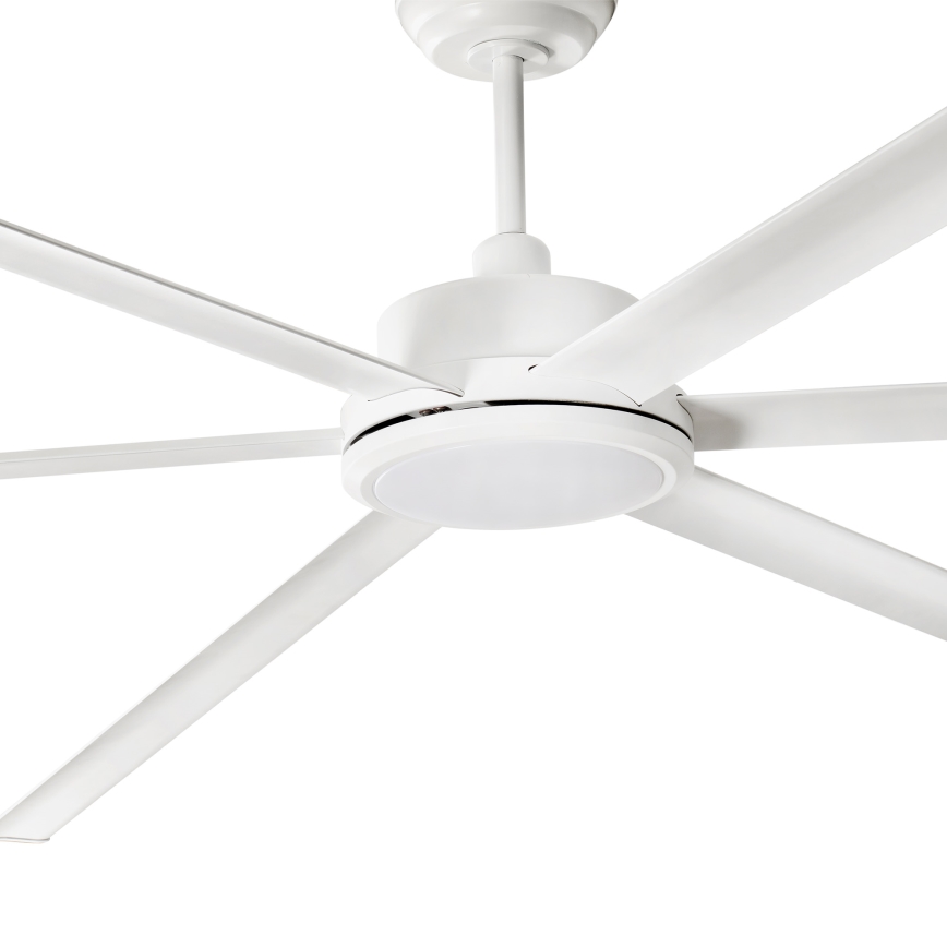 FARO 34206-130 - LED Dimbar takfläkt ROTTERDAM XXL LED/32W/230V vit diameter 250 cm + fjärrkontroll