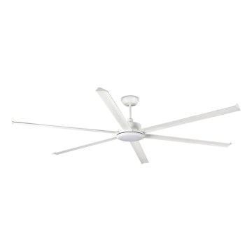 FARO 34206-130 - LED Dimbar takfläkt ROTTERDAM XXL LED/32W/230V vit diameter 250 cm + fjärrkontroll