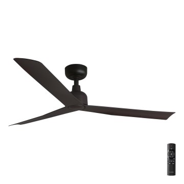FARO 34275 - Takfläkt MARINE M brun diameter 125 cm IP44 + fjärrkontroll