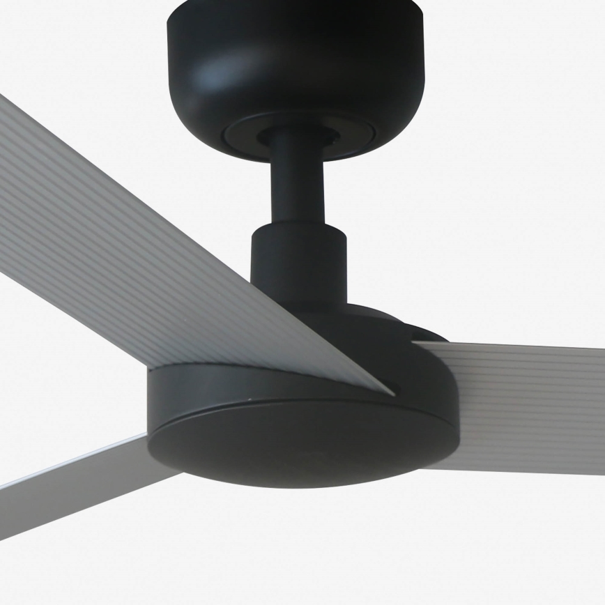 FARO 34285 - Taklampa CRUISER S svart diameter 106 cm + fjärrkontroll