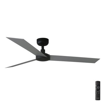 FARO 34286 - Takfläkt CRUISER L svart diameter 132 cm + fjärrkontroll