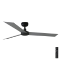 FARO 34286 - Takfläkt CRUISER L svart Ø 132 cm + fjärrkontroll