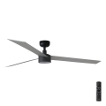 FARO 34287-1TW - LED dimbar takfläkt CRUISER XL LED/18W/230V 2700/4000/6500K Ø 160 cm svart/grå + fjärrkontroll