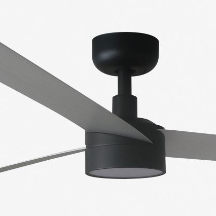 FARO 34287-1TW - LED Dimbar takfläkt CRUISER XL LED/18W/230V 2700/4000/6500K diameter 160 cm svart/grå + fjärrkontroll